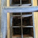 Wooden bottle holder