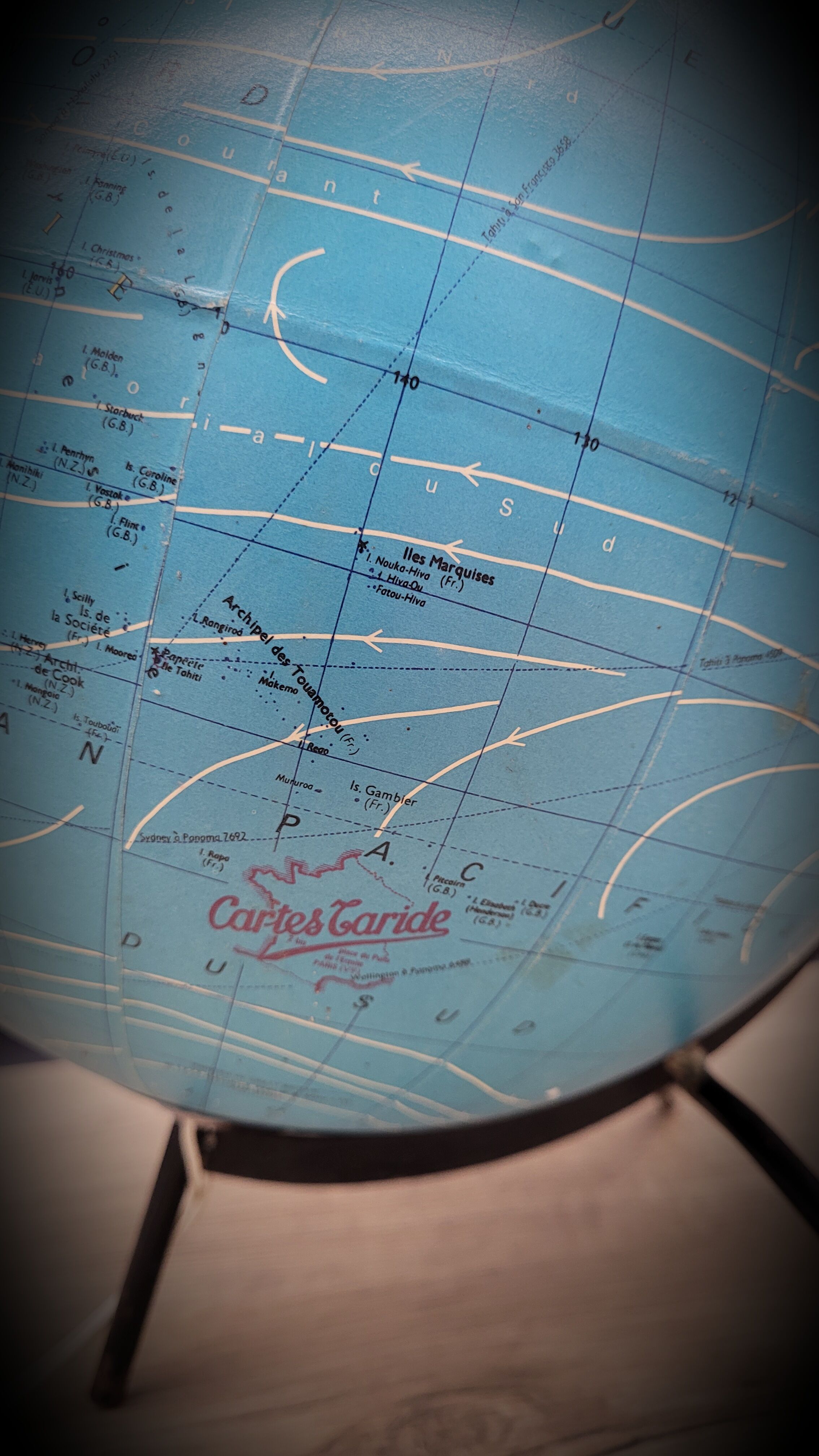 Taride World Map 1977