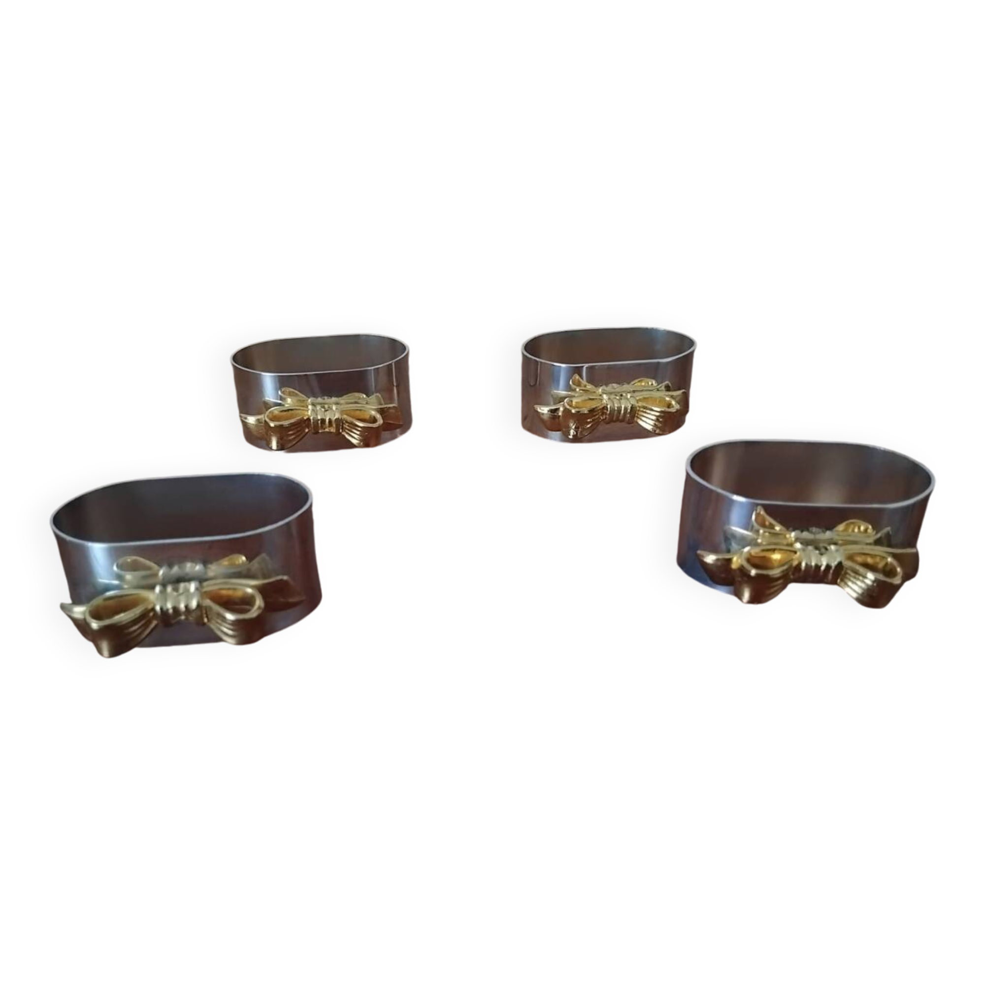 Ronds de serviettes vintage .