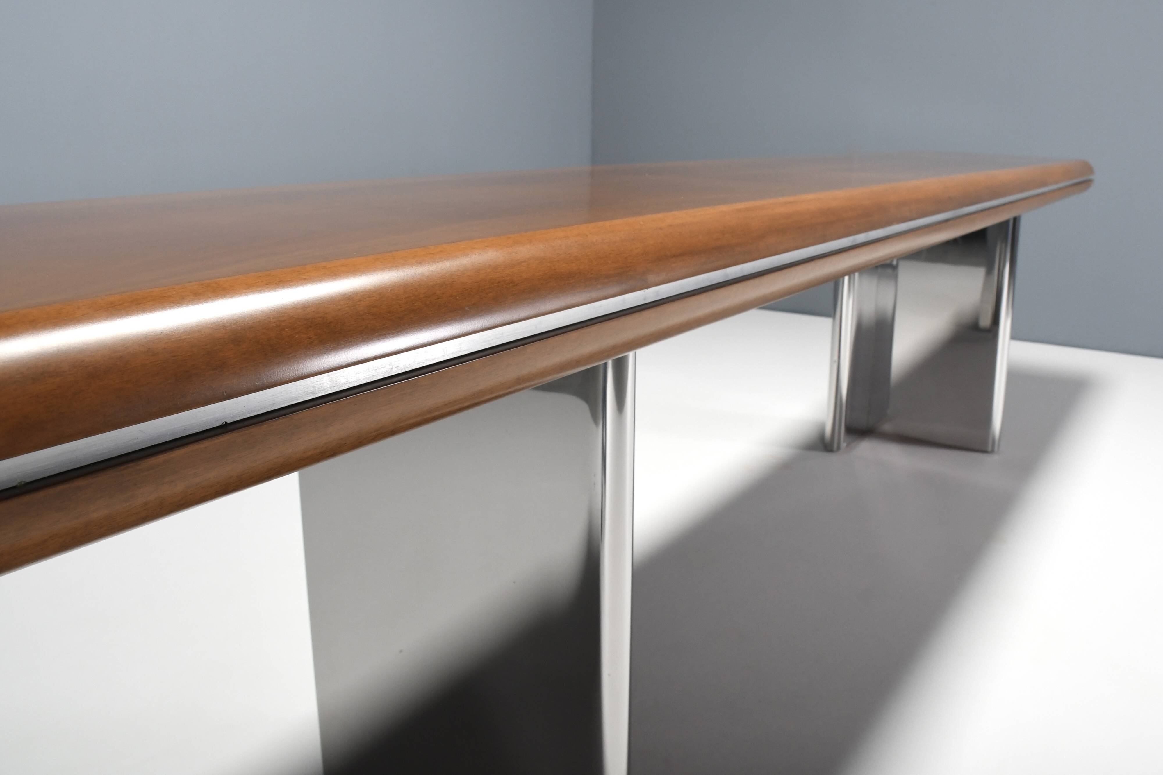 Large Console Table by Hans Von Klier for Skipper, Italy