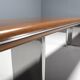 Large Console Table by Hans Von Klier for Skipper, Italy