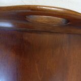 Mahogany serving tray with detached handles,  style Napoléon III