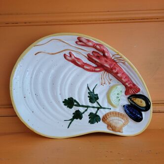 Seafood plate