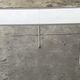 Vintage70's, Emu table in metal and glass, chairs swivelling under the table