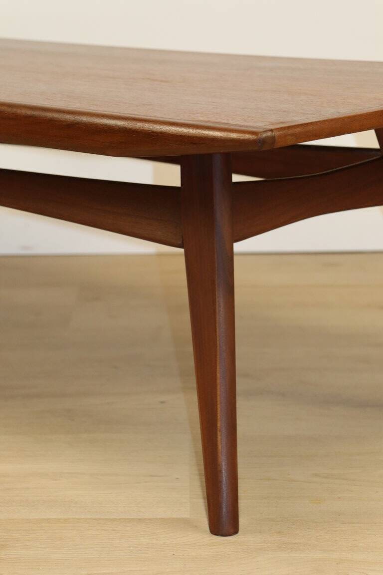 Scandinavian teak coffee table, 1960
