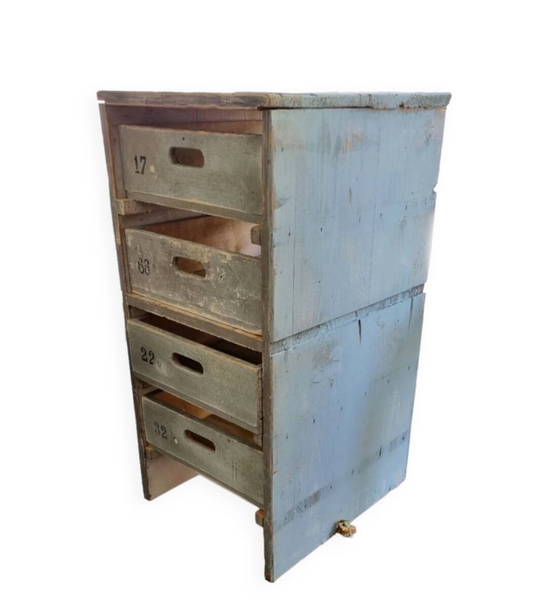 Craft cabinet with drawers