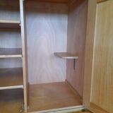 Wardrobe in solid oak around 1950