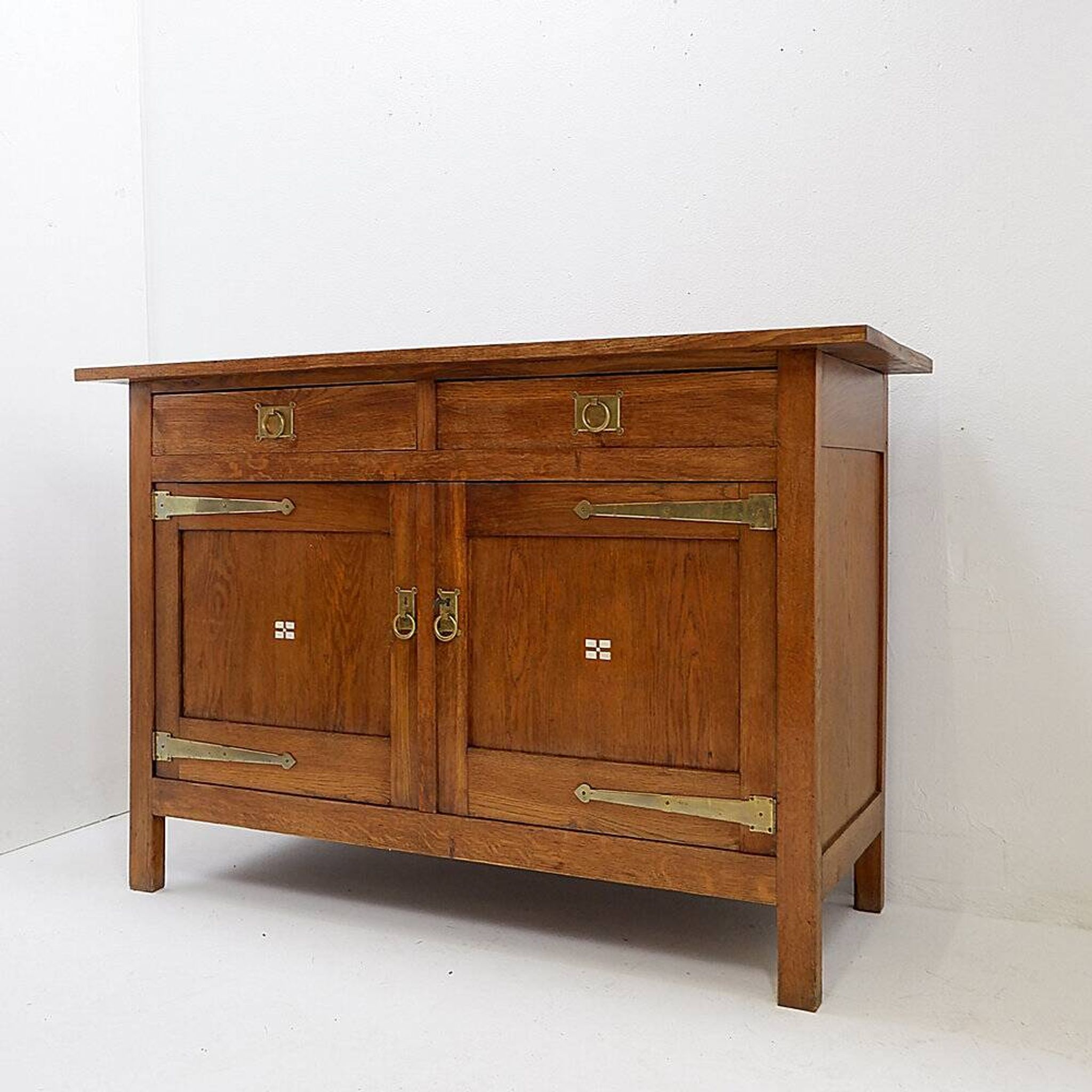 20th-century antique buffet in Art Nouveau style