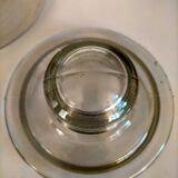 Bocal en verre avec couvercle