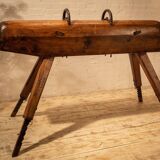 Vintage gym horse wood