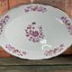 Limoges Bernardaud oval porcelain dish for Christofle