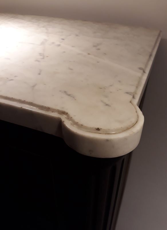 Secretary bar 4 drawers, Louis XVI style, XX