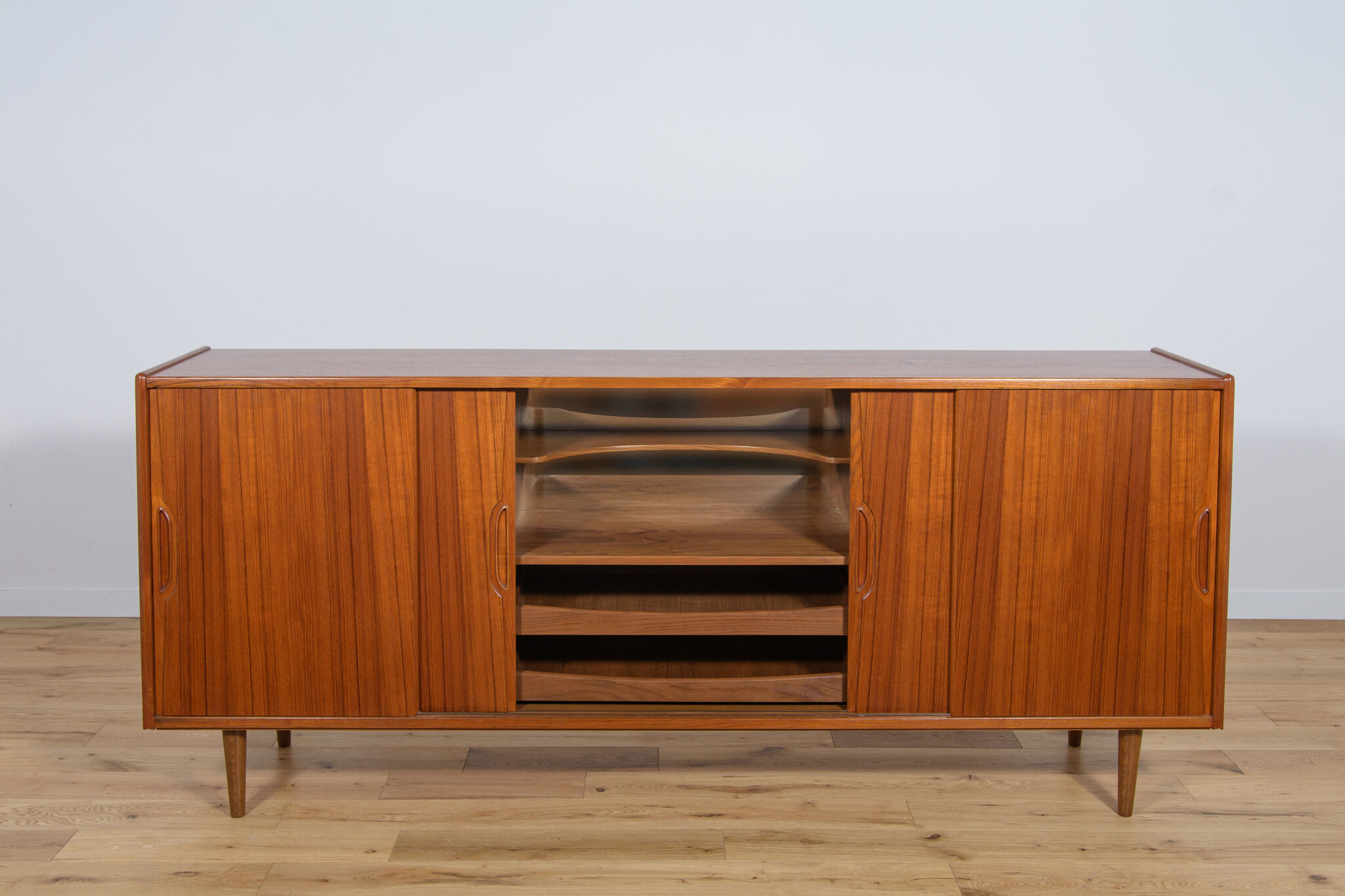 Mid-Century Teak Sideboard by Borge Seindal for Westergaard Mobbel Forgip, 1960s