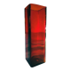 Vase vintage • verre rouge • 1970’s