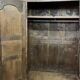 Louis XV carved wooden wardrobe from the 18th century