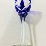 Set of 5 Rhine Roemer wine glasses in Saint-Louis crystal model Monaco