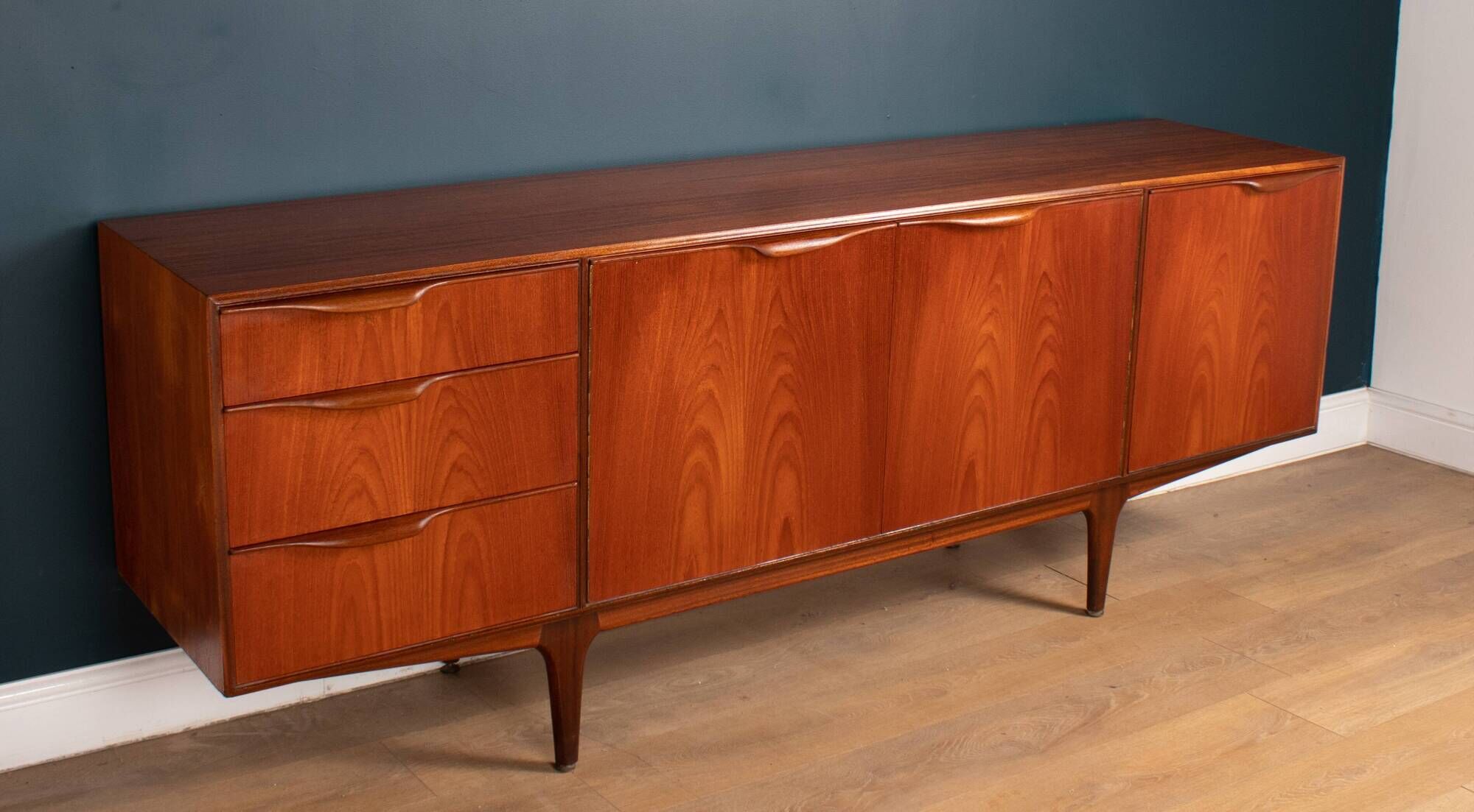 Restored Teak 1960s Retro Long Mcintosh of Kirkcaldy Dunvegan Sideboard Tom Robertson