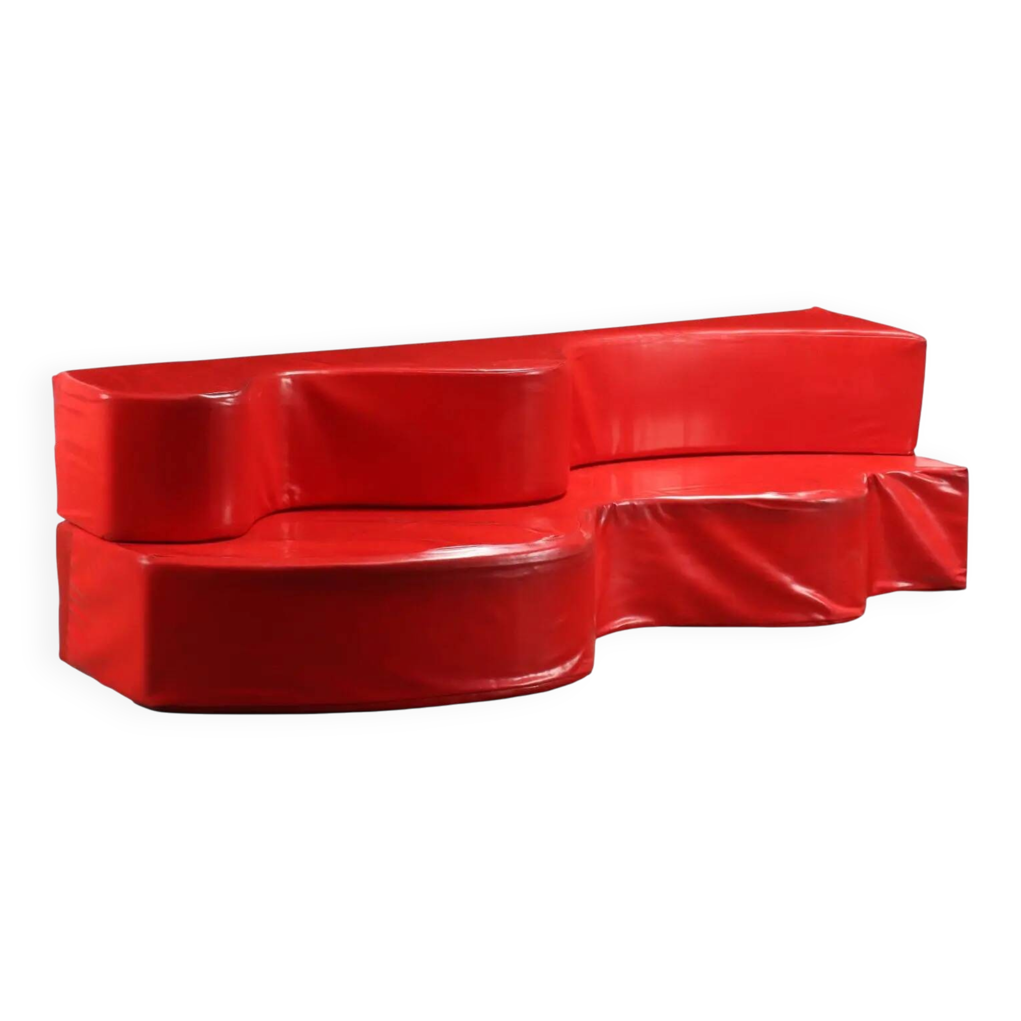 Superonda sofa Poltronova vintage design Archizoom 1970s
