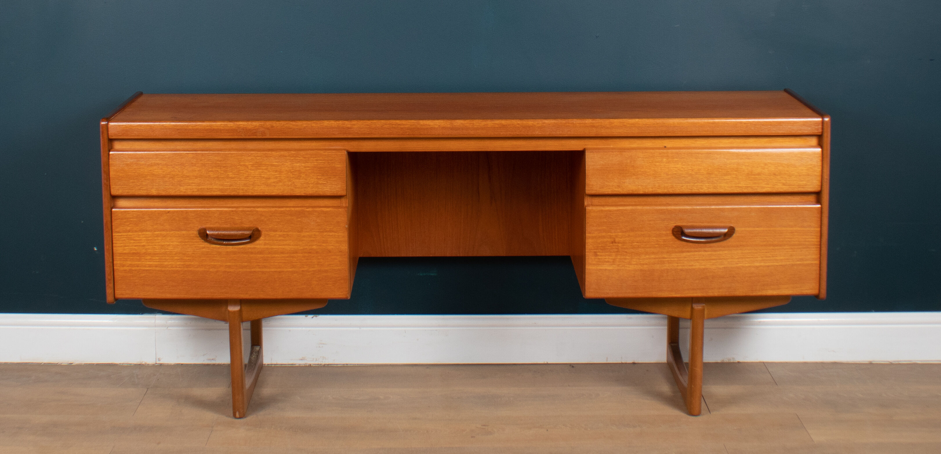 Retro Teak 1960s William & Lawrence Mid Century Desk