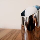 Small vintage chrome metal lamp
