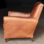 Fauteuil club en cuir vintage. très bel état.