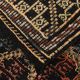6x9 Pale Red & Yellow Geoemtric Kilim Rug, Handwoven Wool Antique Carpet