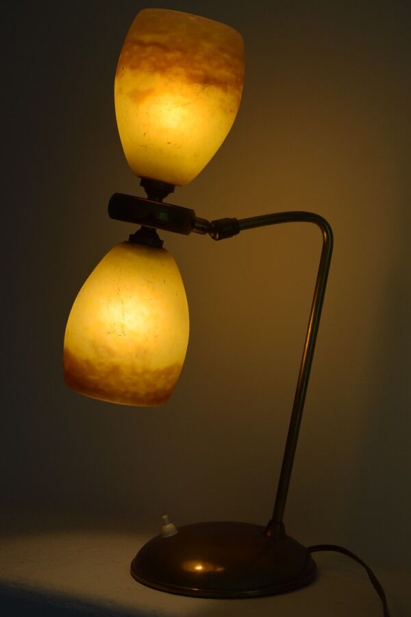 Lampe vintage années 50 60 design art nouveau vintage design art déco Rethondes