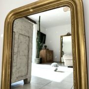 Louis-Philippe antique gilded mirror 19th century