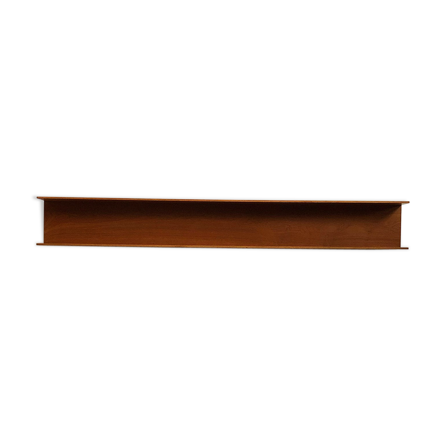 Étagère murale ouverte en bois, 200cm, conçue par Walter Wirz pour Wilhelm Renz, Allemagne