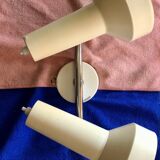 Wall light. Double spotlights, all metal, 1970s