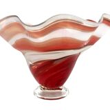 Blown glass cup or vase 1980 Jozefina Krosno