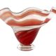 Blown glass cup or vase 1980 Jozefina Krosno