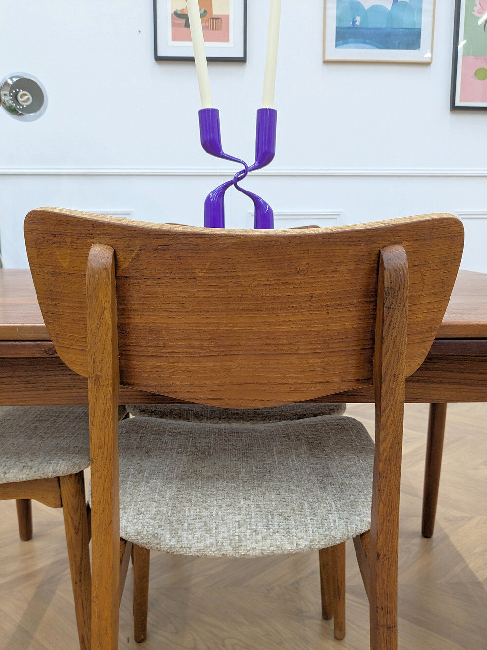 2 Scandinavian chairs