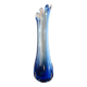 Vase soliflore bleu vintage