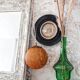 Baladeuse globe vintage