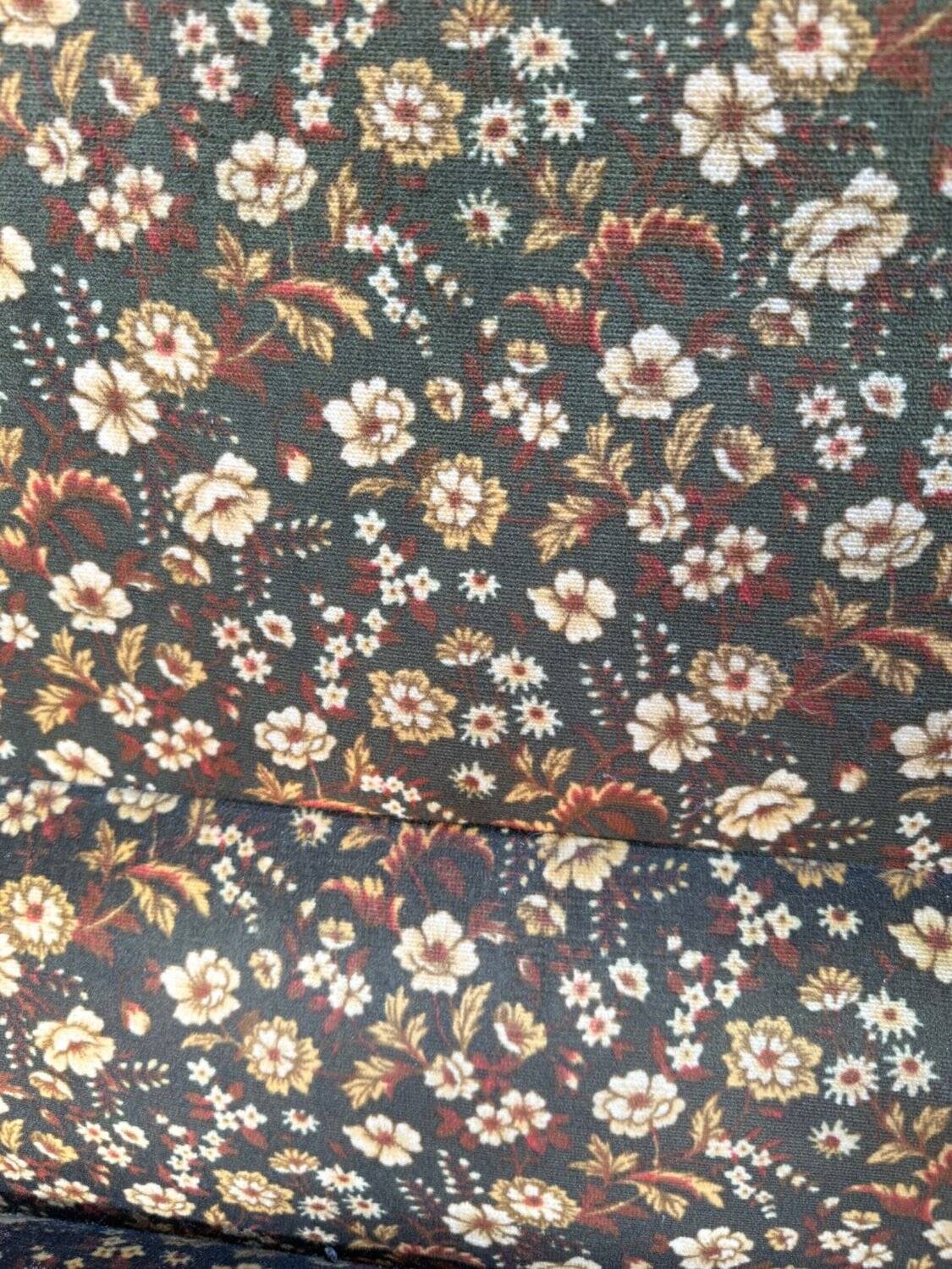 Toad Salon – Floral Fabric & Golden Trimmings