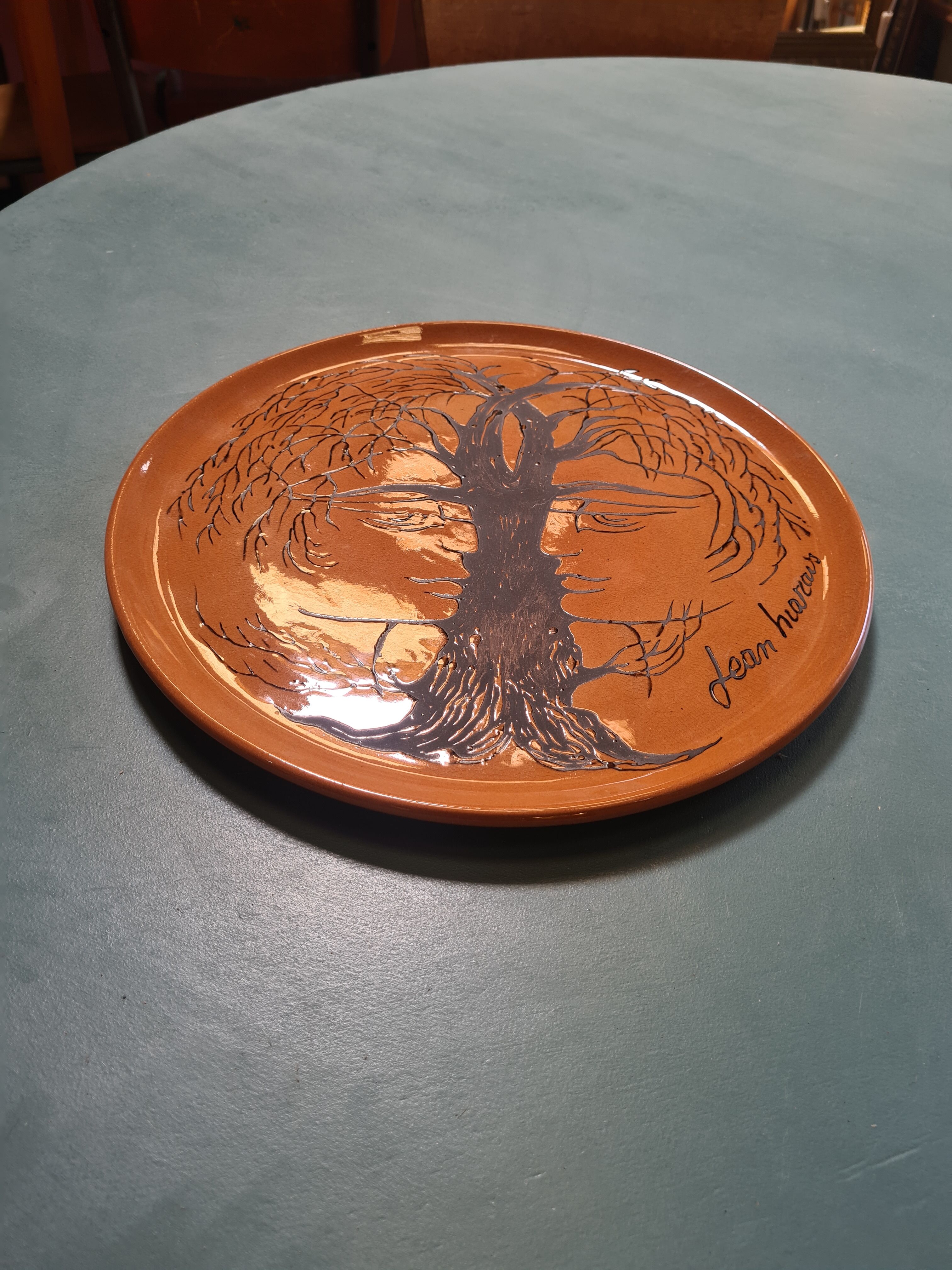 Jean marais ceramic dish