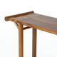 Mid-century console, walnut, Italy, 1970s