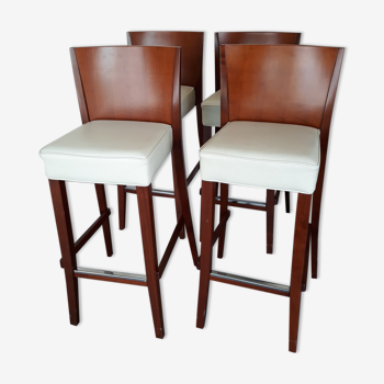 Lot of 4 Neoz bar chairs by Philippe Starck