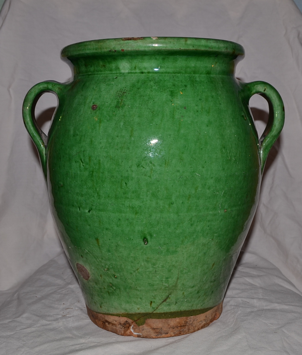 Olives, Aubagne, end of the 19 th century pot