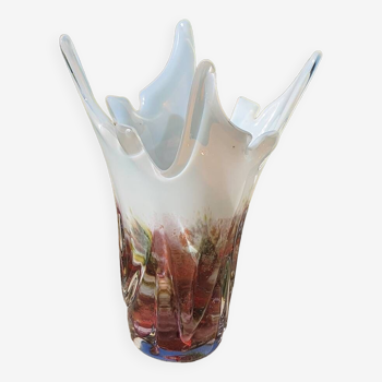 Waltersperger spun glass vase
