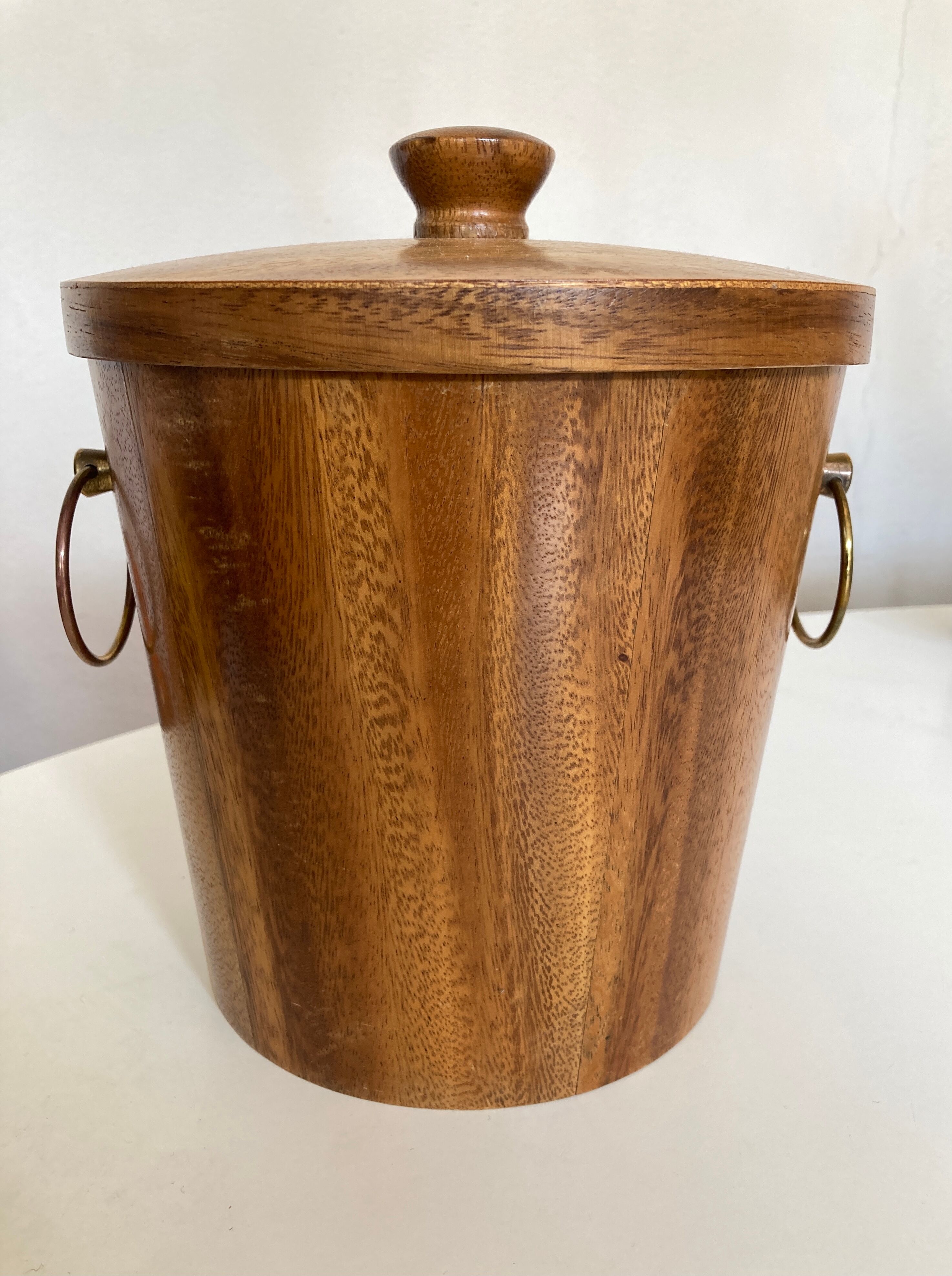 1960 Scandinavian teak champagne bucket