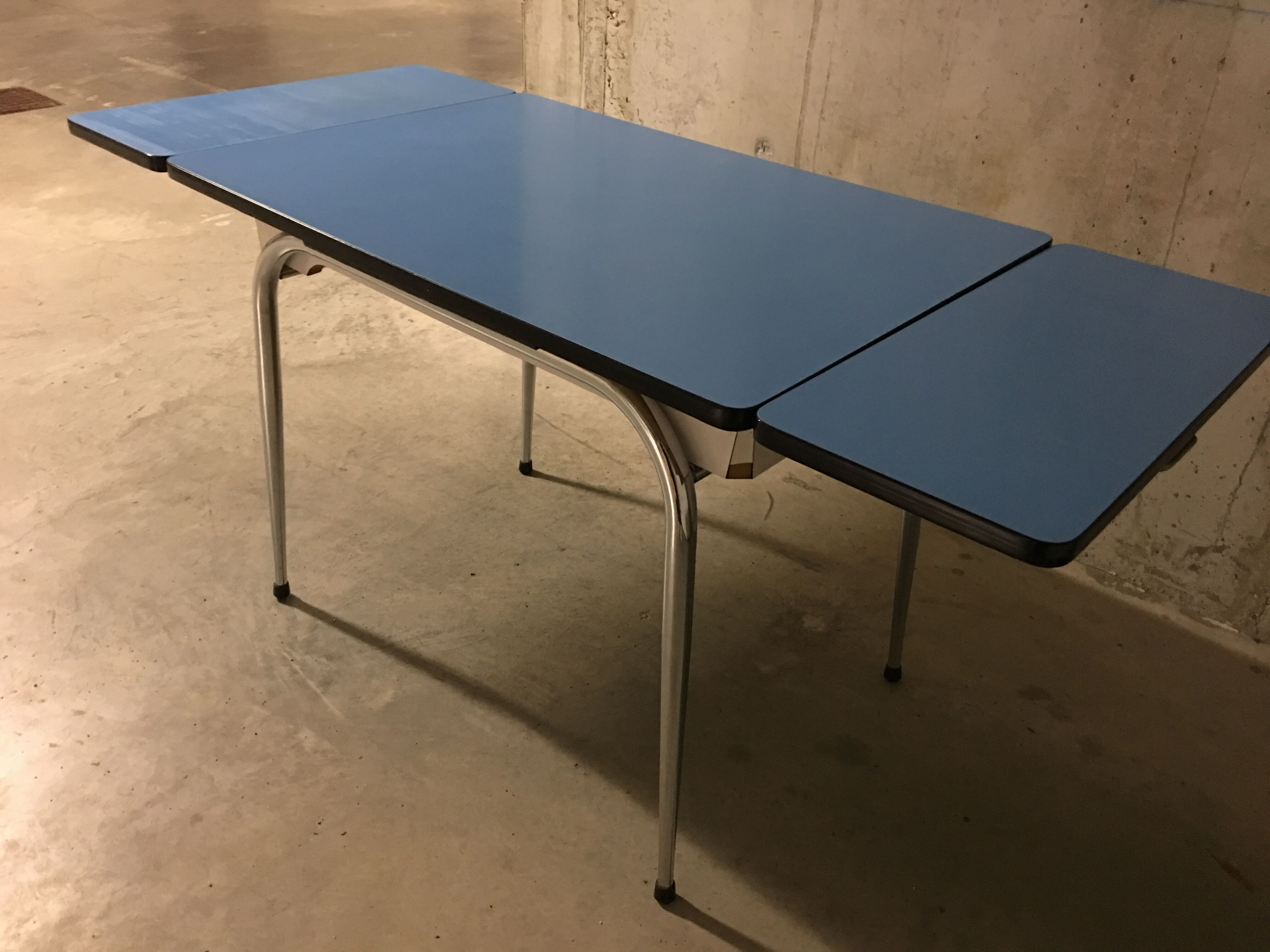 Table en formica années 60