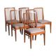 Ensemble de six chaises, allemagne, années 1960