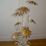 Vintage floral floor lamp Hans Kogl