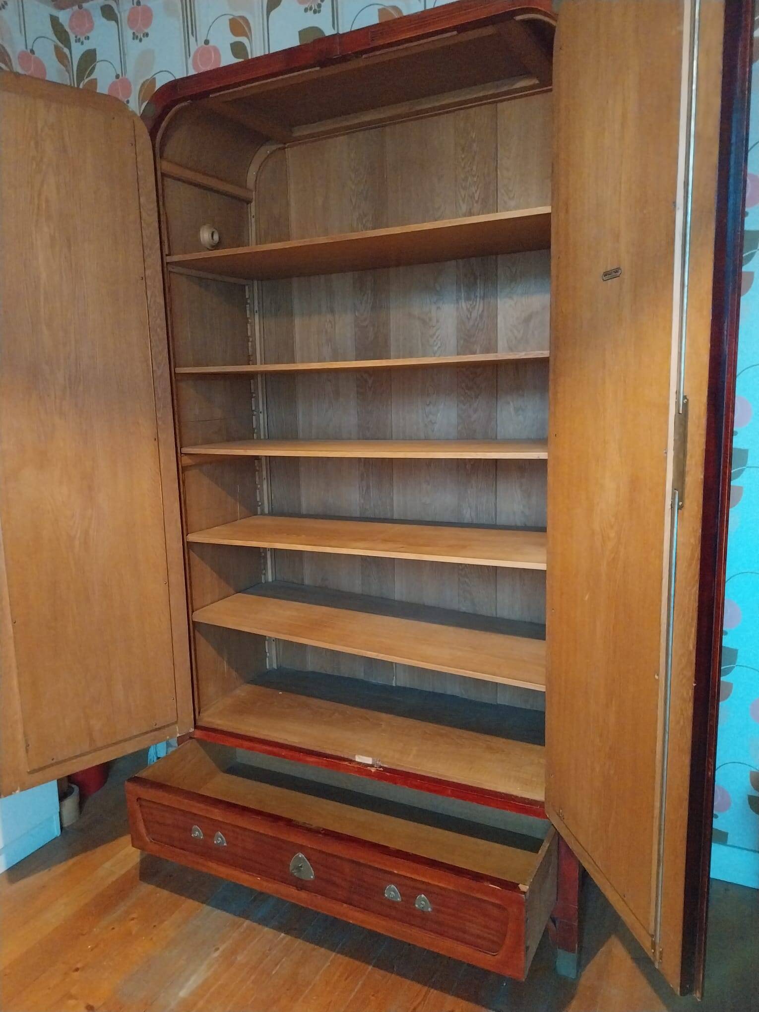 Art Nouveau wardrobe 1914 - signed Thonet