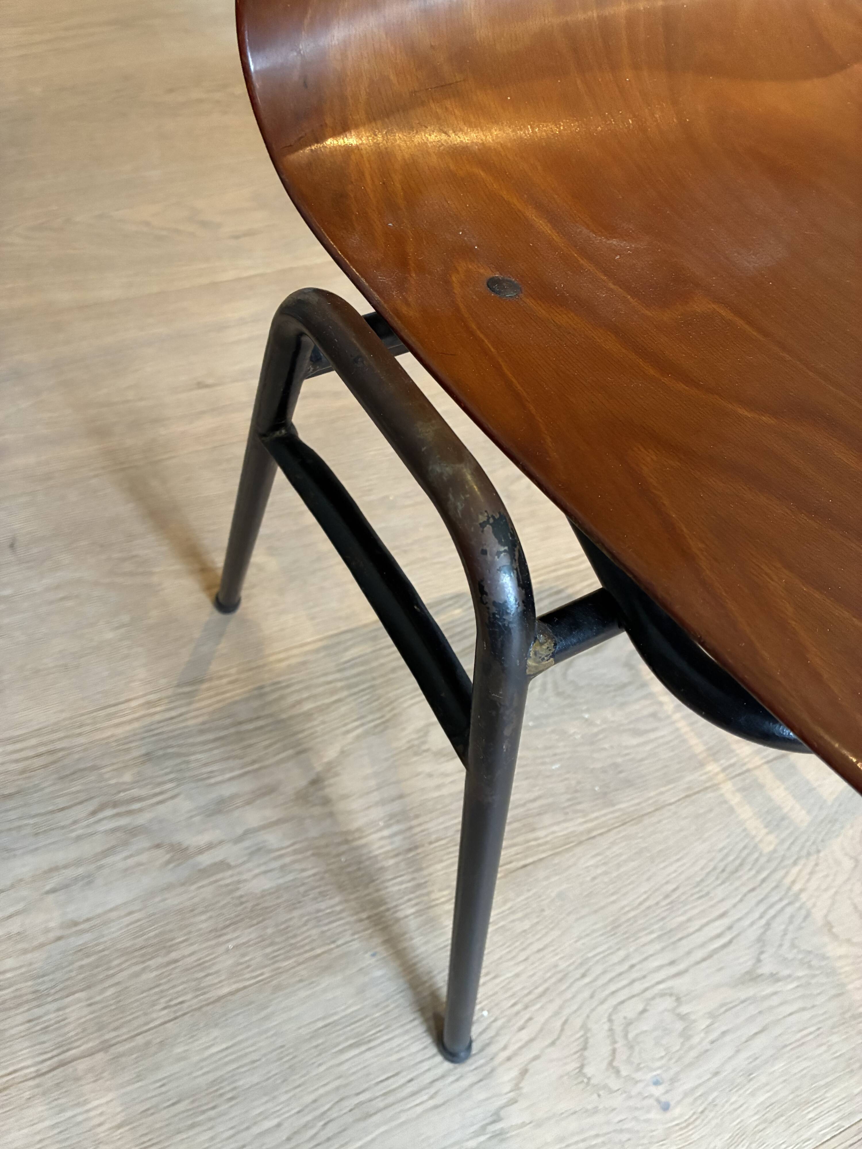 Lot de 6 chaises Pagholz vintage