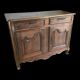 Antique cherry wood buffet from the 18th century.