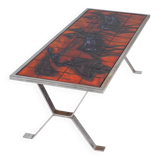 Mid-century modern tiled coffee table by Bayer