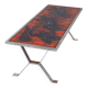 Mid-century modern tiled coffee table by Bayer